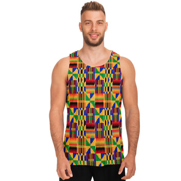 Original Kente Patterned Tank Top