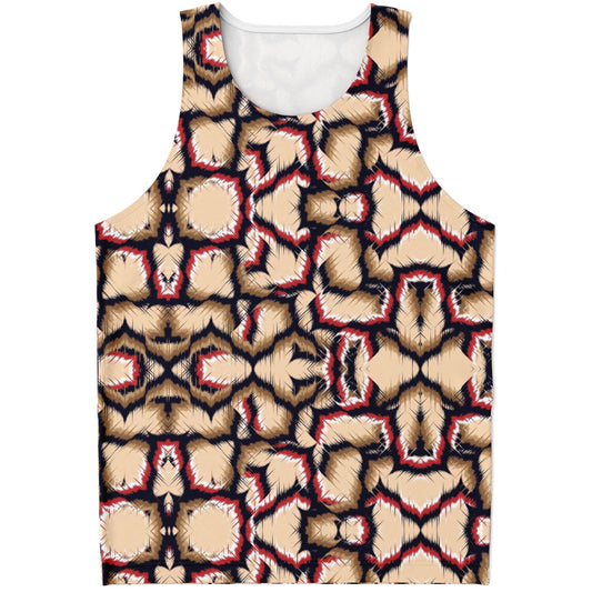Tribal Camouflage Light Tank Top