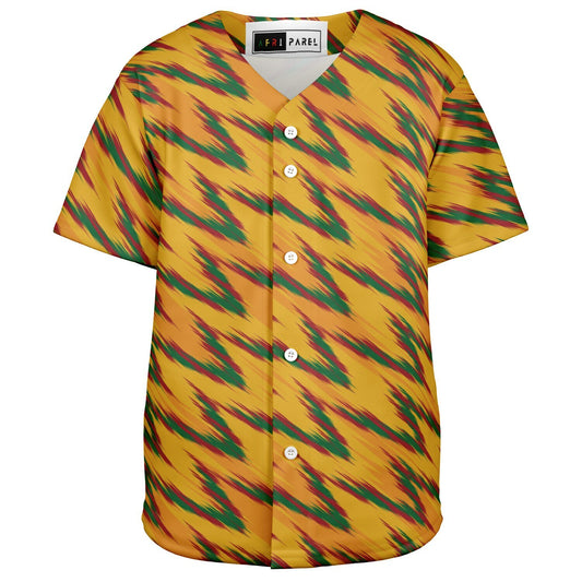 Tropical Flame Baseball Jersey - Youth