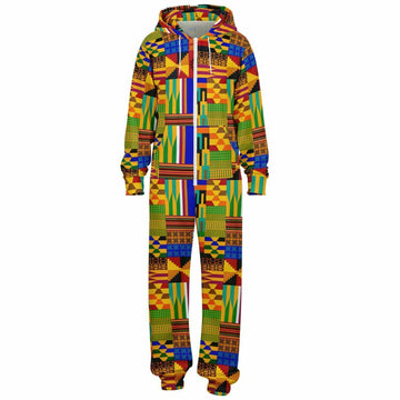 Multi-Patterned Jumpsuit - Teen & Adult