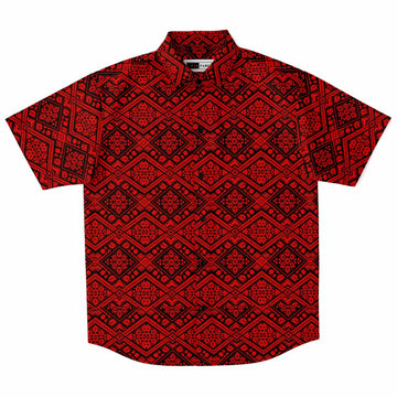 Crimson Diamond Short Sleeve Shirt