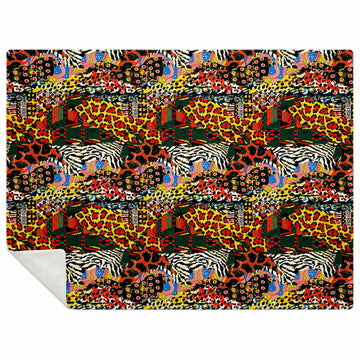 Wild Animal Skins Blanket