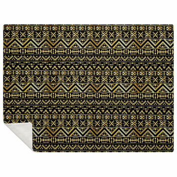 Black & Gold Blanket