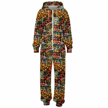 Wild Animal Skin Jumpsuit - Teen & Adult